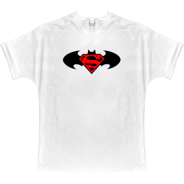 T-shirt Oversize - Super batman - Mfest