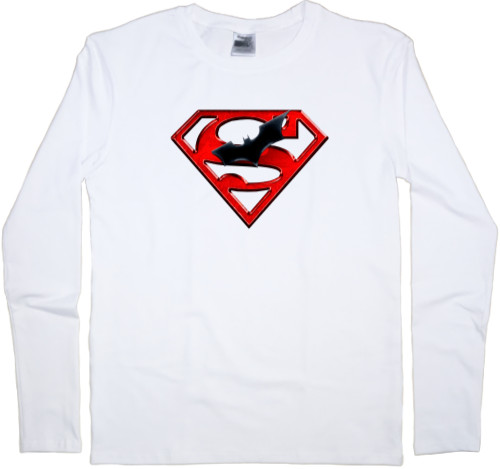 Men's Longsleeve Shirt - Super batman 1 - Mfest