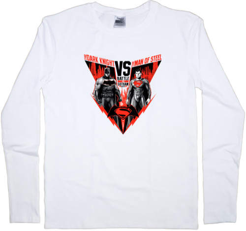 Men's Longsleeve Shirt - Batman vs Superman 4 - Mfest