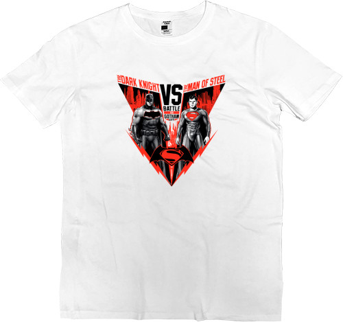 Men’s Premium T-Shirt - Batman vs Superman 4 - Mfest