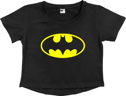 Women's Cropped Premium T-Shirt - Batman - Mfest