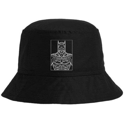 Bucket Hat - Batman white line - Mfest