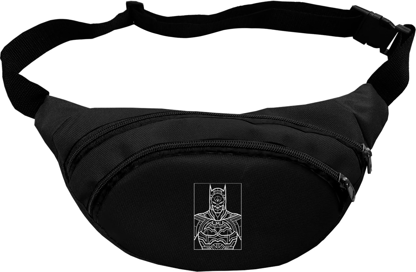 Fanny Pack - Batman white line - Mfest