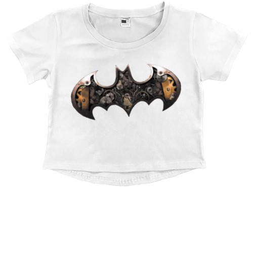 Kids' Premium Cropped T-Shirt - Batman steampunk - Mfest