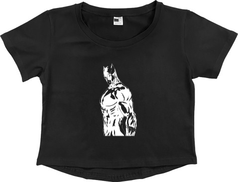 Women's Cropped Premium T-Shirt - Batman 7 - Mfest