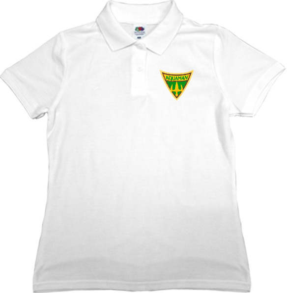 Women's Polo Shirt Fruit of the loom - Aquaman 1 - Mfest