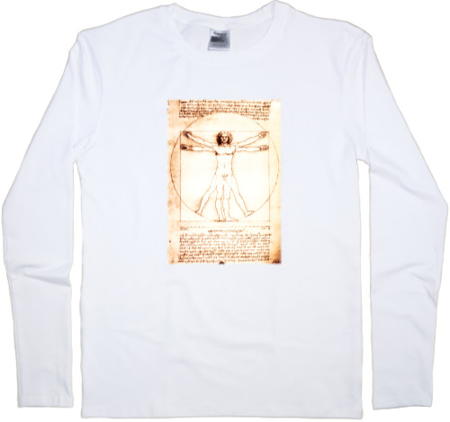 Kids' Longsleeve Shirt - Leonardo da Vinci - Mfest