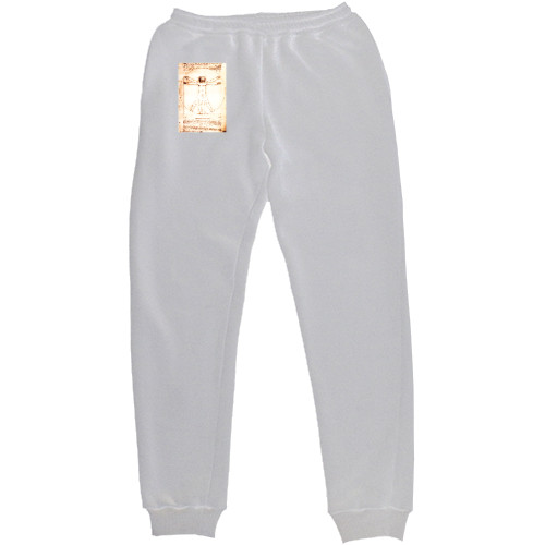 Kids' Sweatpants - Leonardo da Vinci - Mfest