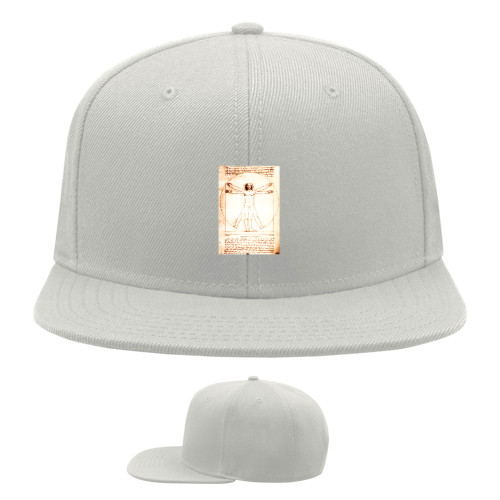 Snapback Baseball Cap - Leonardo da Vinci - Mfest