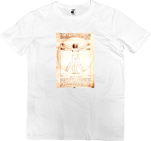 Men’s Premium T-Shirt - Leonardo da Vinci - Mfest