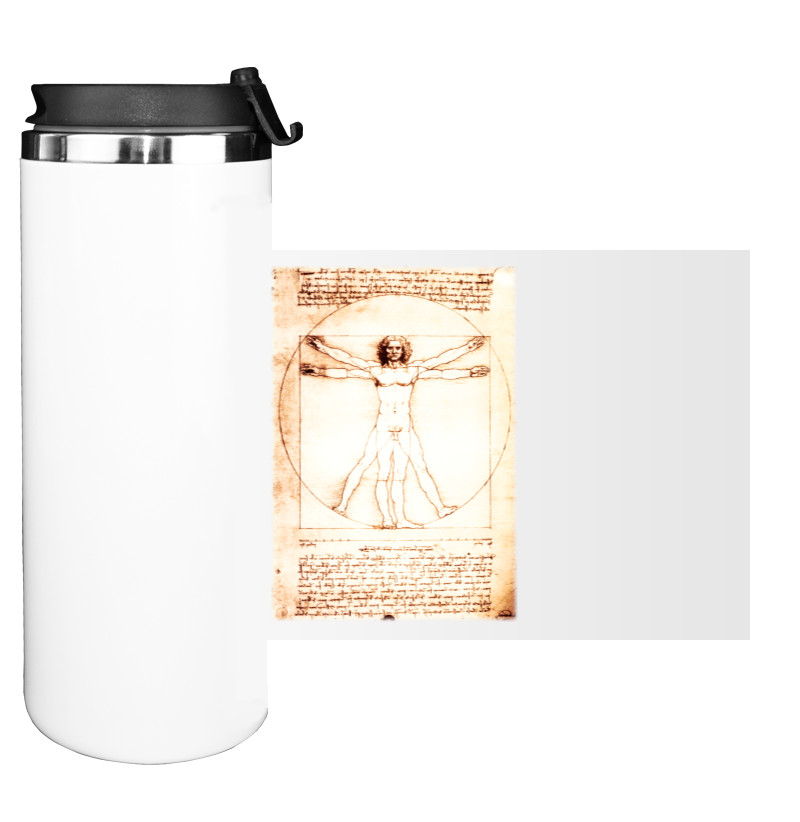 Water Bottle on Tumbler - Leonardo da Vinci - Mfest