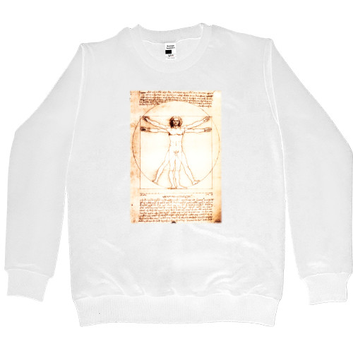 Women's Premium Sweatshirt - Leonardo da Vinci - Mfest