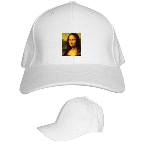 Kids' Baseball Cap 6-panel - Leonardo da vinci Mona Lisa - Mfest