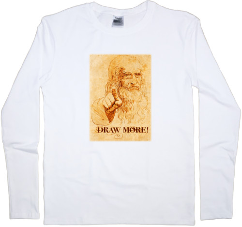 Men's Longsleeve Shirt - Leonardo da Vinci 2 - Mfest