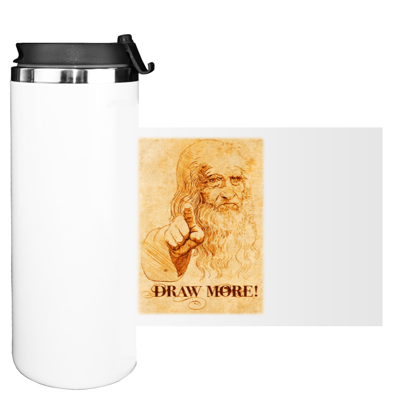 Water Bottle on Tumbler - Leonardo da Vinci 2 - Mfest