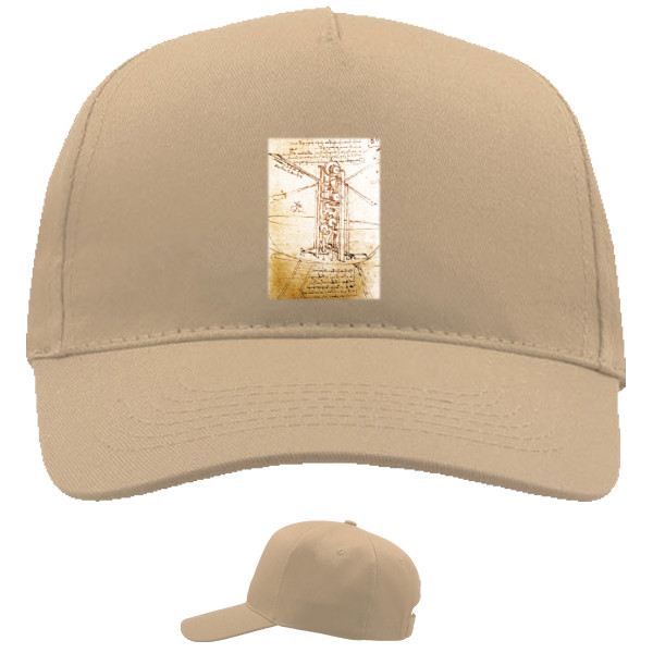 Baseball Caps - 5 panel - Leonardo da Vinci 1 - Mfest