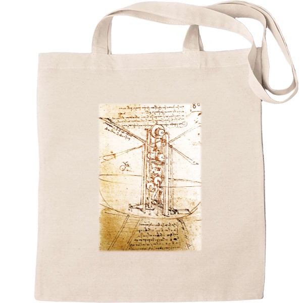 Tote Bag - Leonardo da Vinci 1 - Mfest