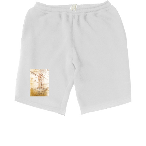 Men's Shorts - Leonardo da Vinci 1 - Mfest