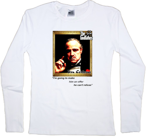 Women's Longsleeve Shirt - Don Corleone 2 - Mfest