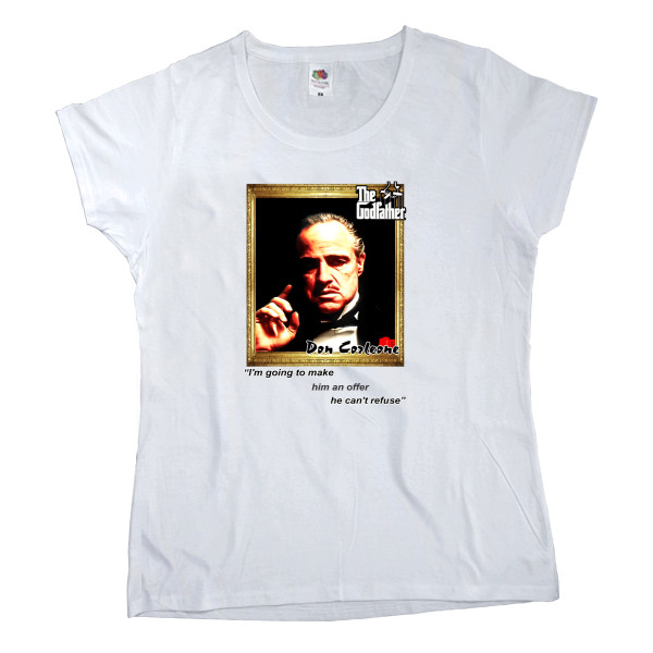 Women's T-shirt Fruit of the loom - Don Corleone 2 - Mfest