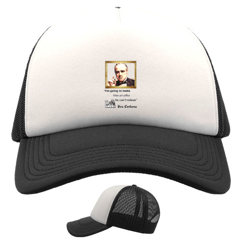 Kids' Trucker Cap - Don Corleone 1 - Mfest