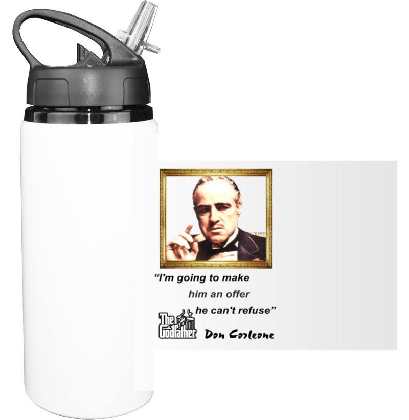 Sport Water Bottle - Don Corleone 1 - Mfest