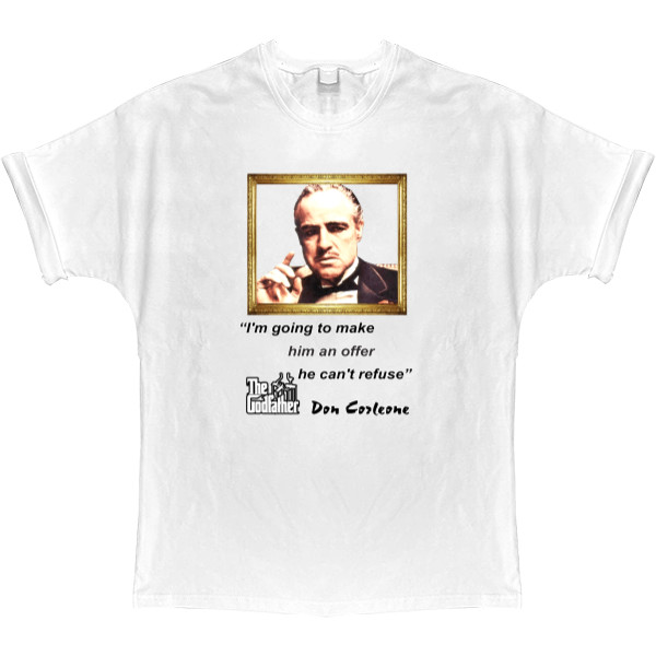 T-shirt Oversize - Don Corleone 1 - Mfest