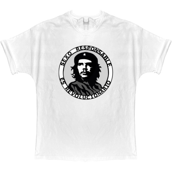 T-shirt Oversize - Che Guevara revolution 5 - Mfest