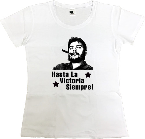 Women's Premium T-Shirt - Che Guevara revolution 4 - Mfest