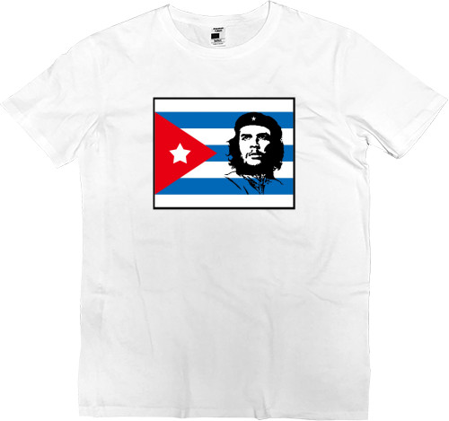 Men’s Premium T-Shirt - Che Guevara flag - Mfest