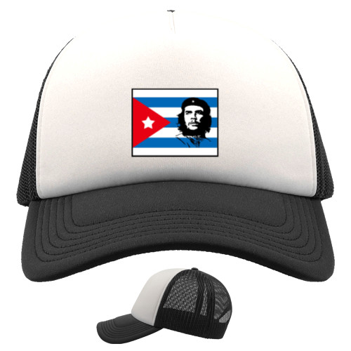 Kids' Trucker Cap - Che Guevara flag - Mfest