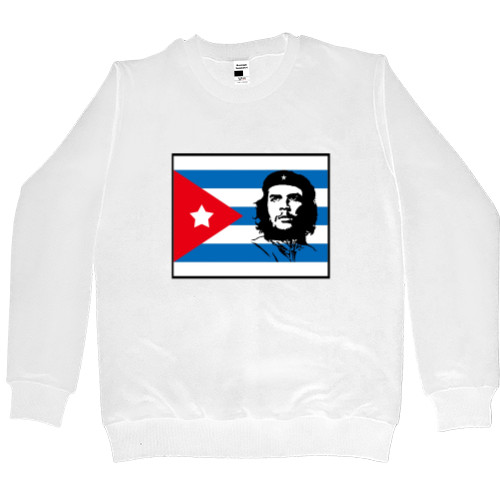 Men’s Premium Sweatshirt - Che Guevara flag - Mfest