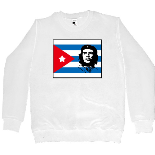 Women's Premium Sweatshirt - Che Guevara flag - Mfest