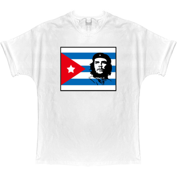 T-shirt Oversize - Che Guevara flag - Mfest