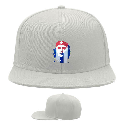 Snapback Baseball Cap - Che Guevara flag 1 - Mfest