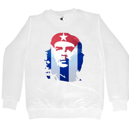 Women's Premium Sweatshirt - Che Guevara flag 1 - Mfest