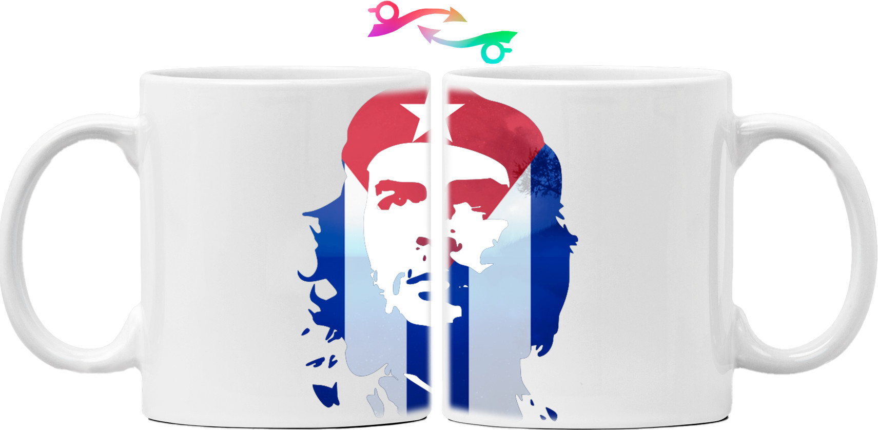 Mug - Che Guevara flag 1 - Mfest