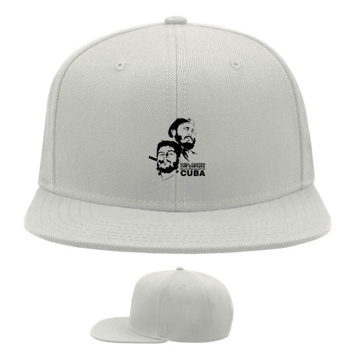 Snapback Baseball Cap - Che Guevara and Fidel Castro - Mfest