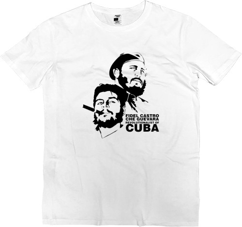 Men’s Premium T-Shirt - Che Guevara and Fidel Castro - Mfest