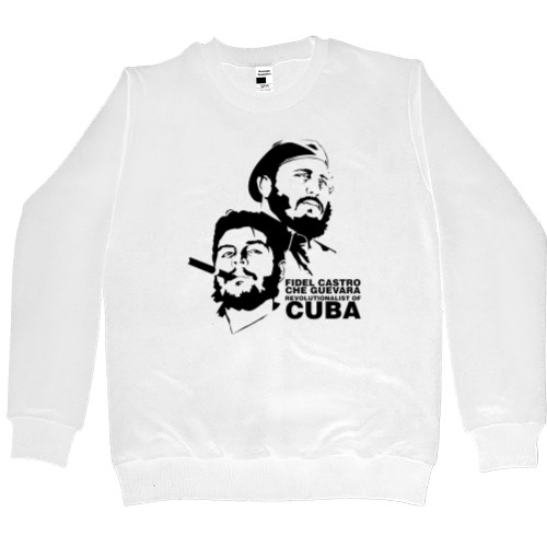 Men’s Premium Sweatshirt - Che Guevara and Fidel Castro - Mfest