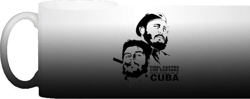 Che Guevara and Fidel Castro