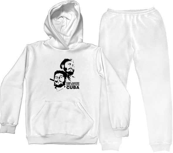 Sports suit for women - Che Guevara and Fidel Castro - Mfest