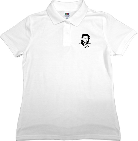 Women's Polo Shirt Fruit of the loom - Che Guevara 6 - Mfest