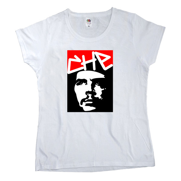 Women's T-shirt Fruit of the loom - Che Guevara 5 - Mfest