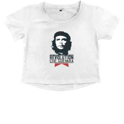 Kids' Premium Cropped T-Shirt - Che Guevara 3 - Mfest