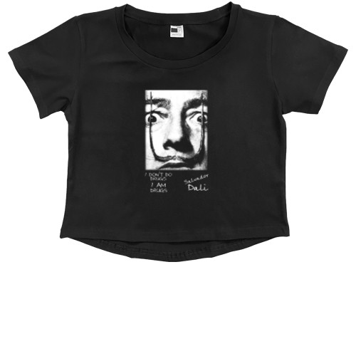 Kids' Premium Cropped T-Shirt - Сальвадор 3 - Mfest