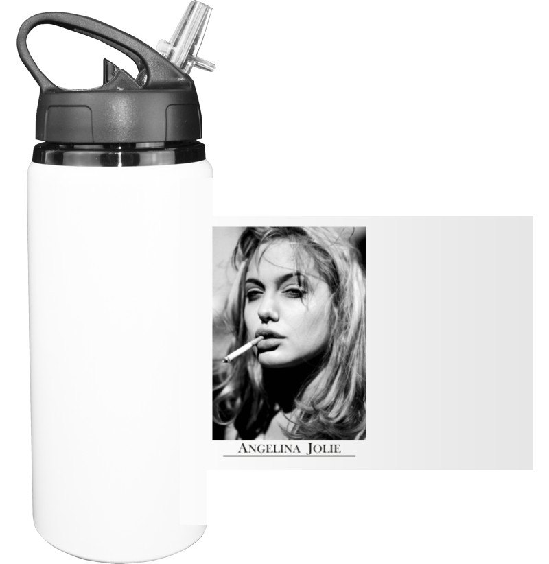 Sport Water Bottle - Анджелина Джоли - Mfest