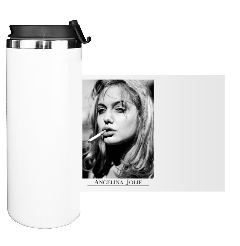 Water Bottle on Tumbler - Анджелина Джоли - Mfest