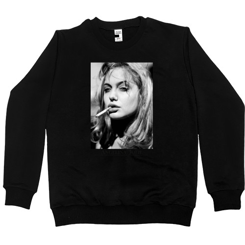 Women's Premium Sweatshirt - Анджелина Джоли - Mfest