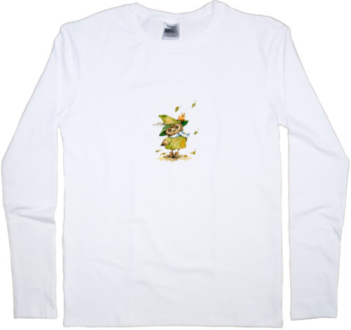 Kids' Longsleeve Shirt - Сова 5 - Mfest